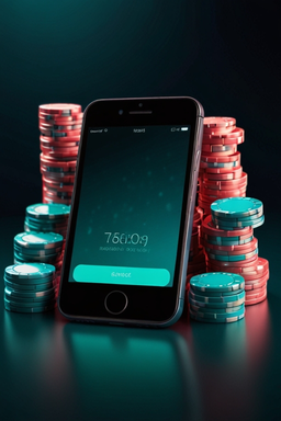 Telefon cu aplicația Nnv Casino